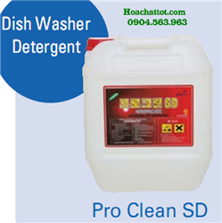 Nước rửa bát đĩa cao cấp chuyên dụng cho máy rửa bát công nghiệp Pro Clean SD